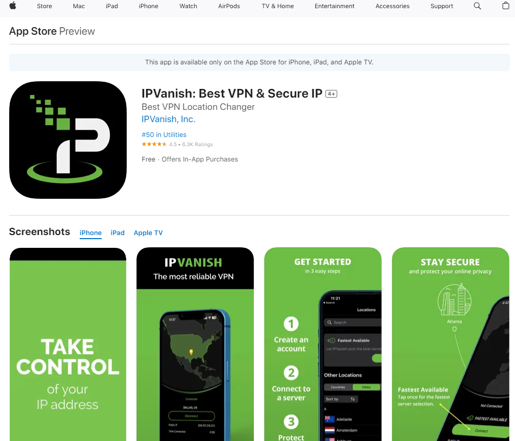  Start Your Trial With the IPVanish VPN App!
