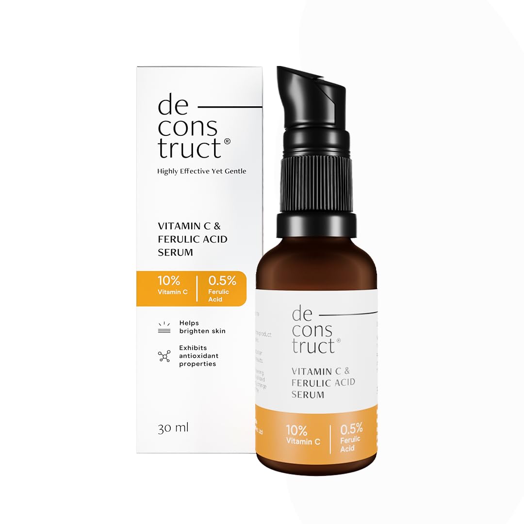 Deconstruct 10% Non-Irritating Vitamin C Face Serum For Glowing Skin: A Comprehensive Review